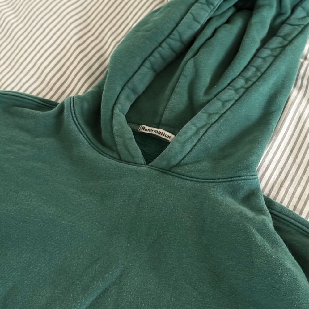 Reformation Forest Green Pullover - image 1